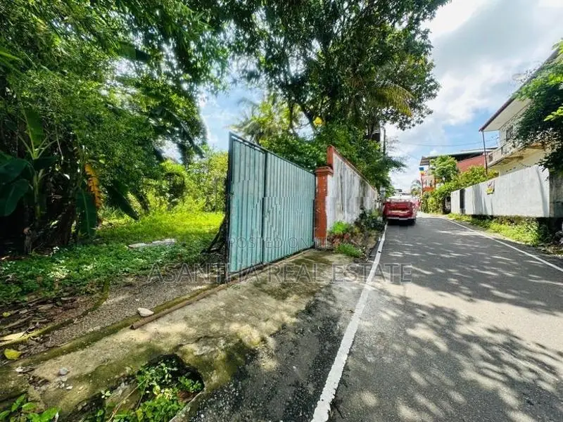(AFA12) 20 P Bare Land Sale At Werasekera Road Thalawathugoda