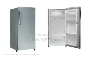 Haier 165L Direct Cool Single Door Refrigerator (Brushline Silver)