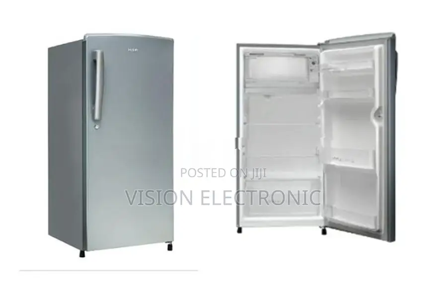 Haier 165L Direct Cool Single Door Refrigerator (Brushline Silver)