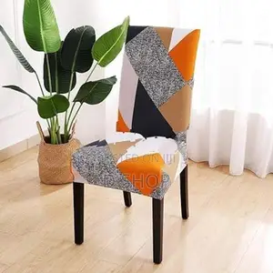 6 Dining Chair -Elastic Cover Set