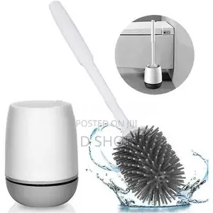 Wall Mounted -Toilet TPR Brush - Silicone Head