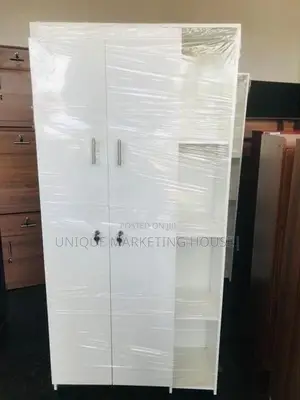 Modern 60x32” White Side Rack Smart Cupboards