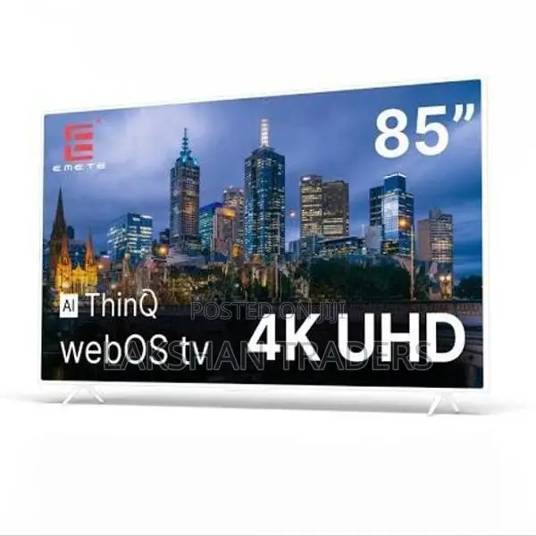 New 85" MI+ Smart WebOS ThinQ AI 4K UHD TV Frameless