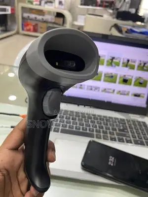 2D Wired Hand Held Bar-code Scanner with Stand
