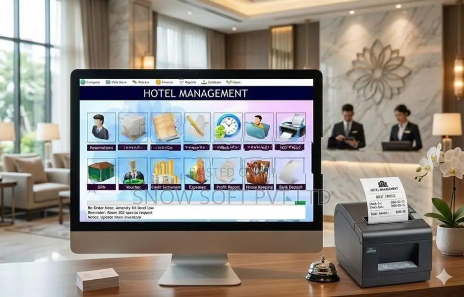 Complete Hotel POS System Billing