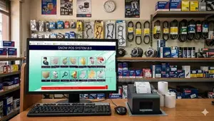 Spare Parts Shop POS Billing System