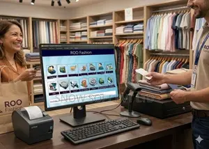Textile POS System with Size Color Management