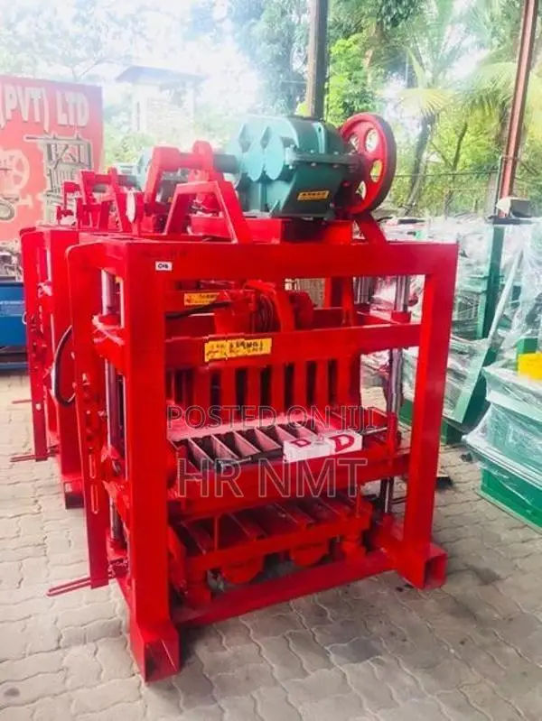 7 Cement Block Machine (Semi-Automatic)