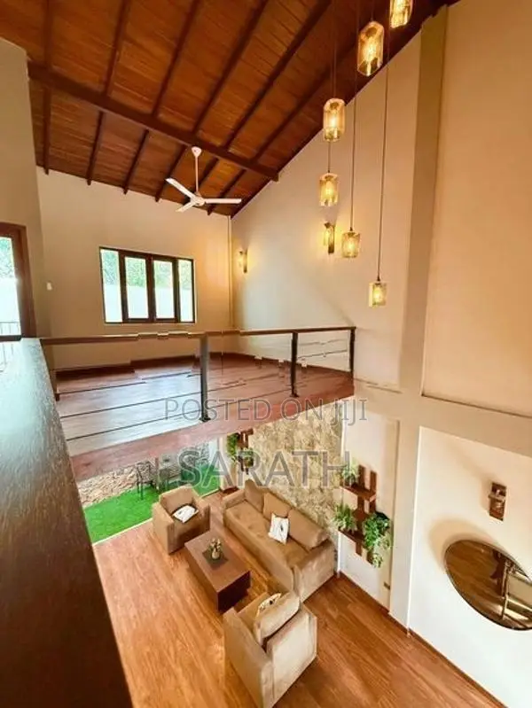 Semi Furniture With luxury Brand New House In Talawatugoda