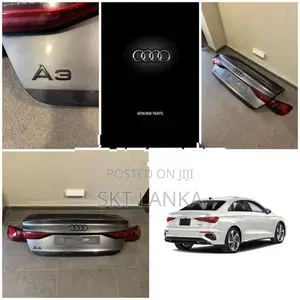 Genuine Audi A3 2025 S Line rear bootlid bumper LED lights A4 A5 A6 A8