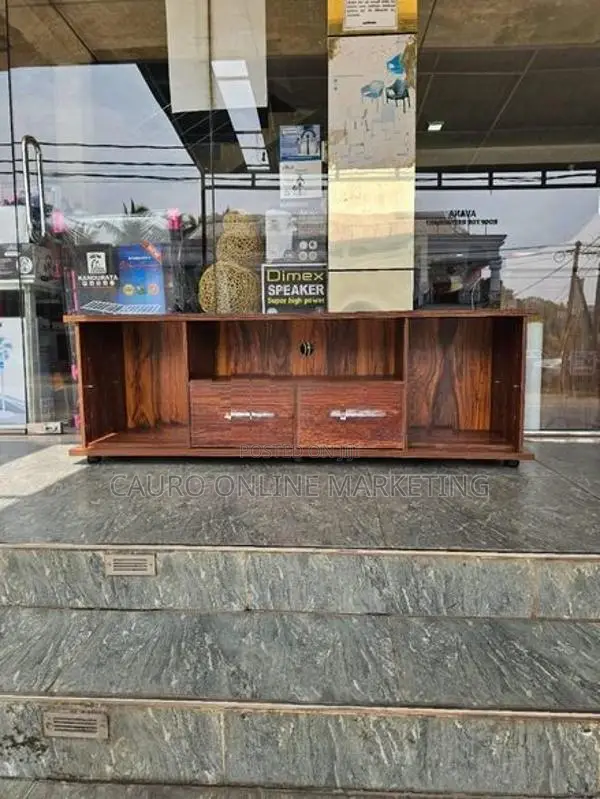 new melamine 65" tv stand large cupboard