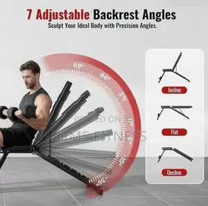 Brand New Adjustable weight Bench /weight set- A1