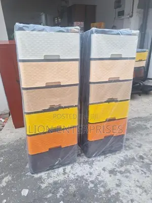 6 Drawer Plastic Cupboards Sets