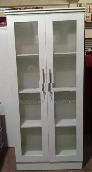 New Melamine White Colour Office Cupboard