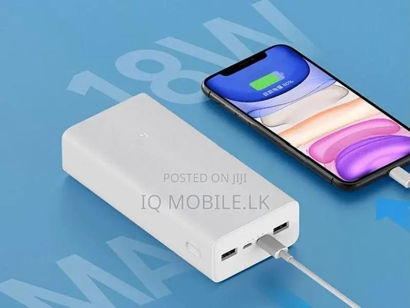 Mi 30000mAh Powerbank 18W Fast Charging