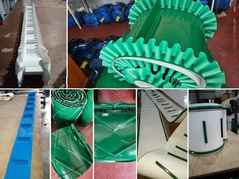 Rib Cleated Conveyor Belts