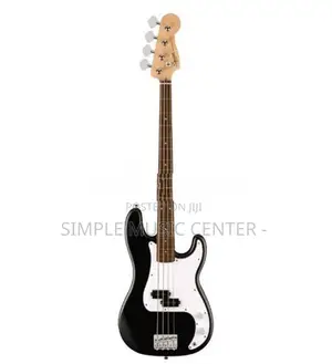 Fender Squier Precision Bass Guitar Debut Series Laurel FB Black