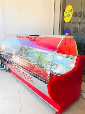 කුකුල් මස් සහ මාළු ශීතකරන. Chicken & Fish Display Coolers