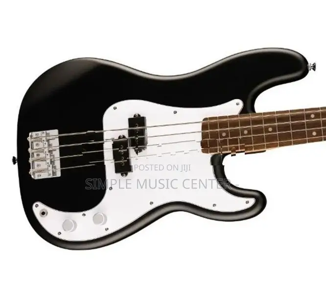 Fender Squier Precision Bass Guitar Debut Series Laurel FB Black