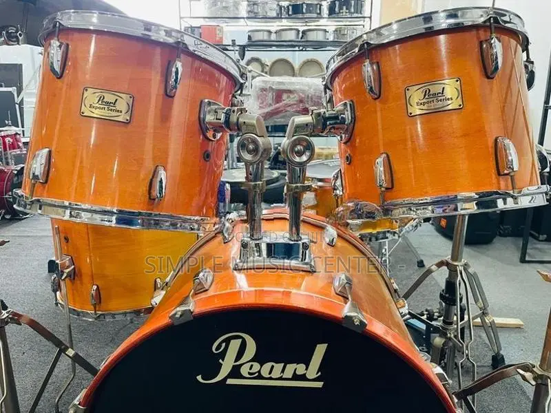 Pearl Export Series Honey Amber Drum Set