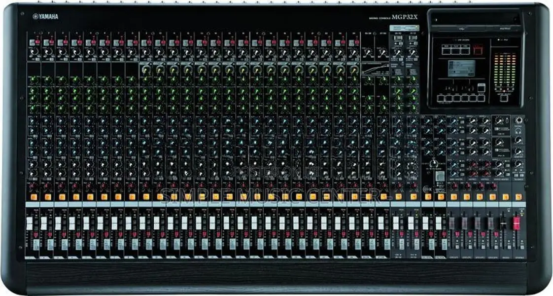 Yamaha MGP32X 32-Channel Analog Mixing Console with DSP Effects