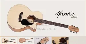 Mantic MG-1C Cutaway Grand Auditorium body Shape Acoustic Guitar