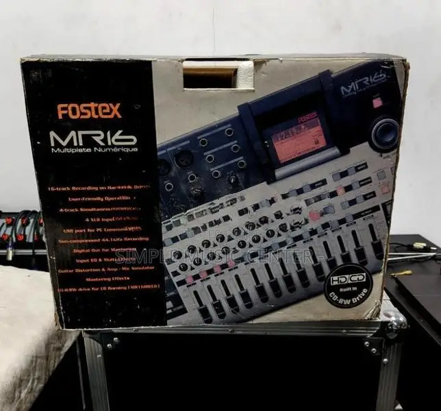 Fostex MR16 Track Recorder HDCD Digital with CD-RRW Drive