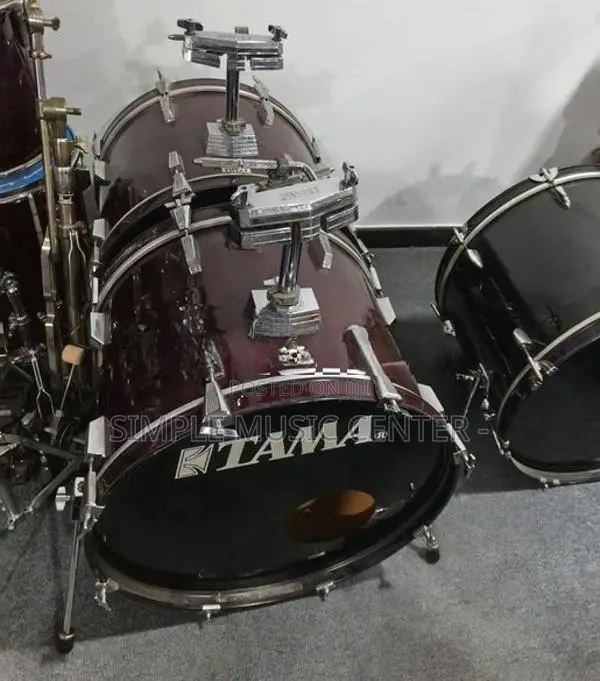 Tama 7 Pcs Acoustic Drum Set with Double Bass