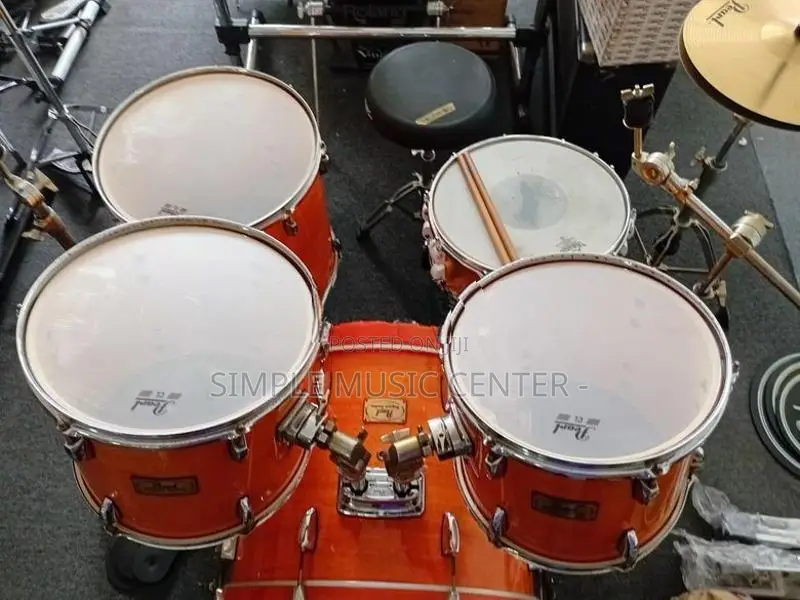 Pearl Export Series Honey Amber Drum Set