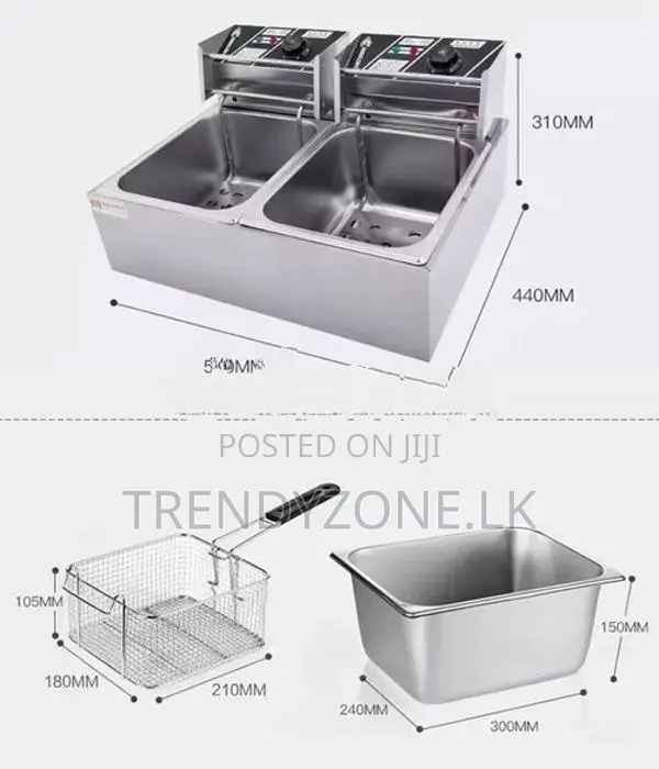 12L Electric Deep fryer