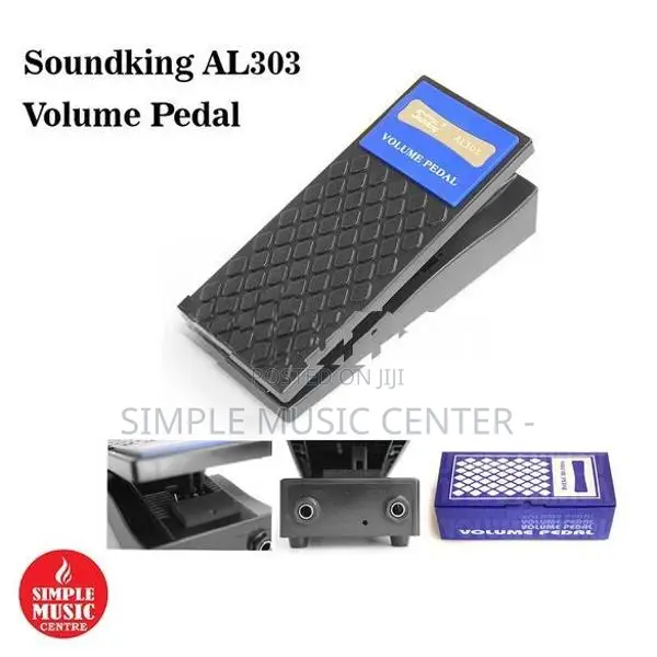 Soundking AL303 Volume Expression Pedal for Electric Guitar