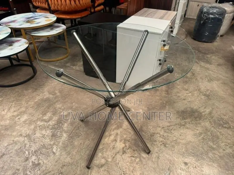 Glass Round Table 30Inch