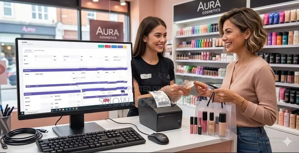 Complete Cosmetic Shop POS System