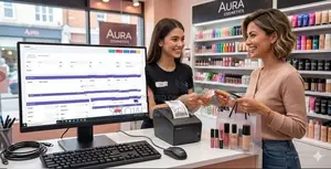 Complete Cosmetic Shop POS System