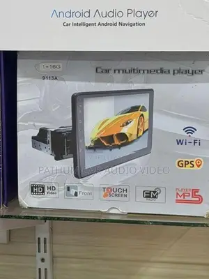 Android Player With Back Single Din size 9inch Rotatable Screen