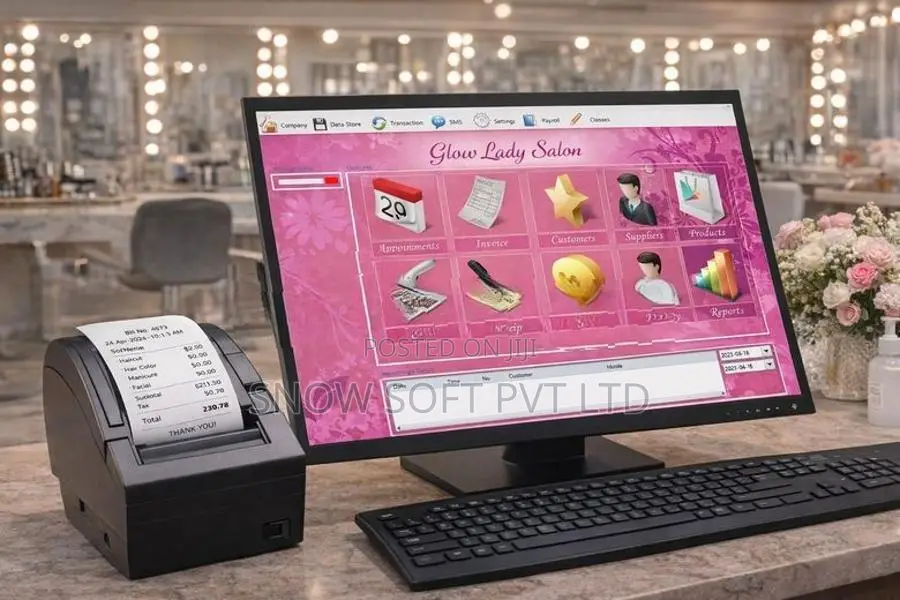 Smart POS Billing Software for Salons
