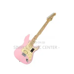 Mantic MST100 HPK S-Style Double Cutaway Electric Guitar
