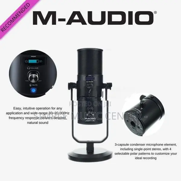M-Audio Uber Mic - Professional USB Condenser Microphone