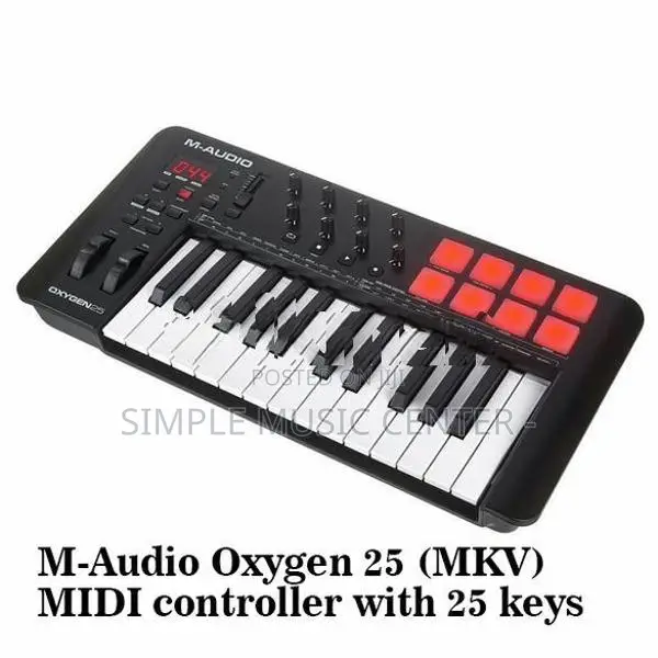 M-Audio Oxygen 25 MKV 25-Key Keyboard Midi Controller