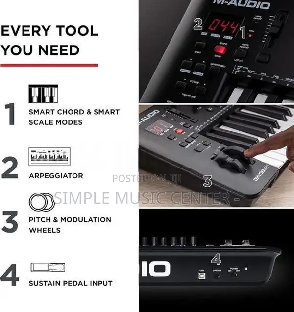 M-Audio Oxygen 25 MKV 25-Key Keyboard Midi Controller