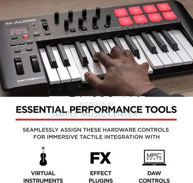 M-Audio Oxygen 25 MKV 25-Key Keyboard Midi Controller