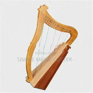 Harp, 23 Strings Mahogany Heart-shaped Lyer Harp 30 inch Height