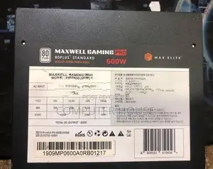 600w Gaming 80plus Supply