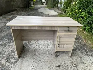 Ash White Melamine Office Table 4x2ft