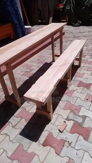 Table Bench 6ft *15inch Mahogani