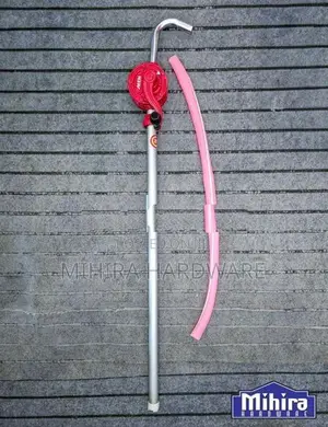 MEN (India) Rotary drum pump manual operation hand oil barrel