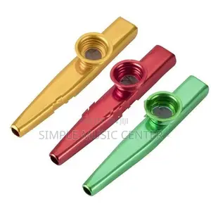 Professional Aluminum Alloy Kazoo Flute Mouth Music Instrument