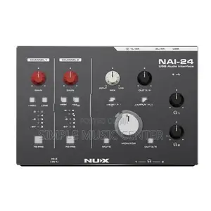 NUX NAI-24 USB Audio Interface for Recording