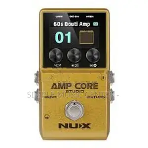 NUX NCA-1 AMP Core Studio Guitar Effect Pedal The