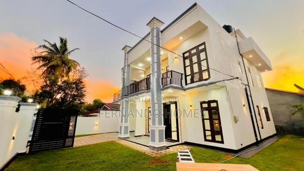 Spaciously Built Modern Type Box Completed 5Br House For Sale In Negom
